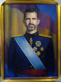 Felipe VI, retrato...