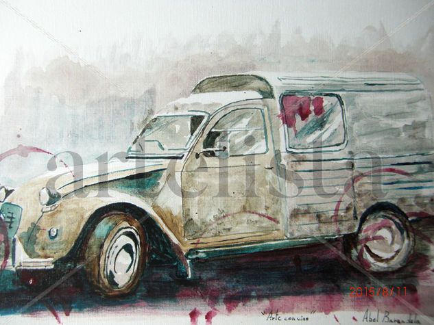 2 cv Others Paper Figure Painting