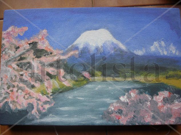 Monte Fuji Acrylic Canvas Landscaping