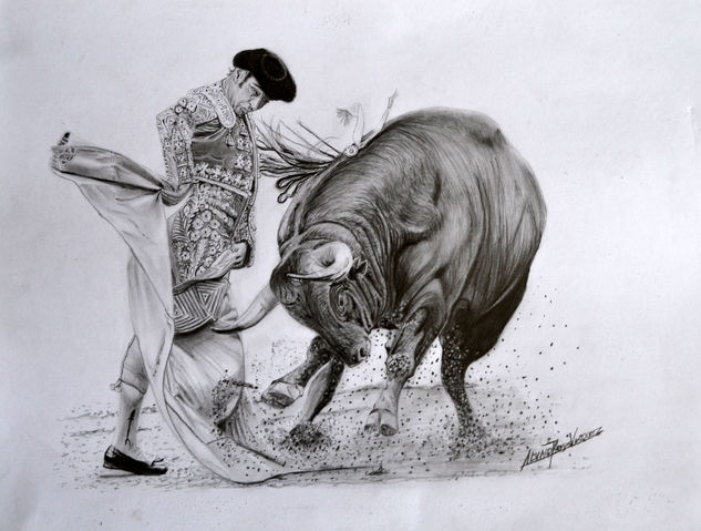 Torero en Bilbao Graphite