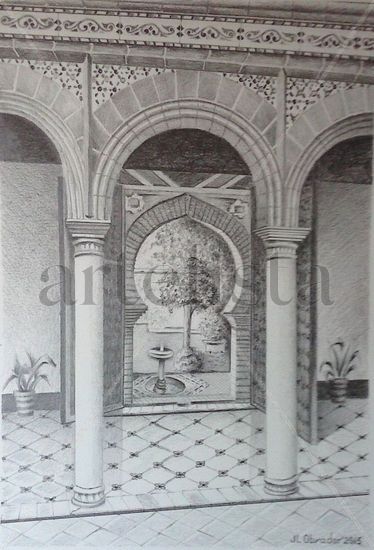 PATIO ANDALUZ. CÓRDOBA Graphite