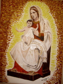 Virgen con niño jesus