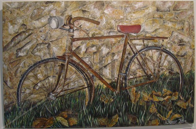 Bicicleta abandonada Acrylic Canvas Others