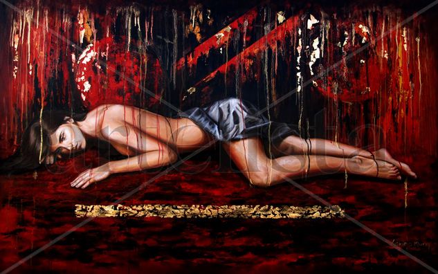 crisis Oil Canvas Nude Paintings