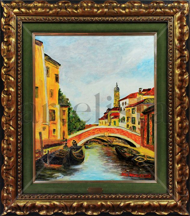 Pequeño canal de Venecia