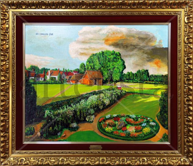 El Huerto de Golding Constable Oil Canvas Landscaping