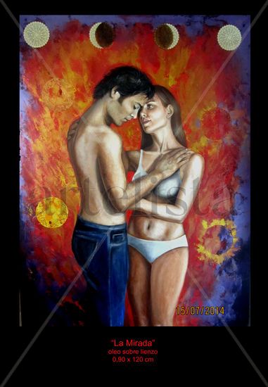 miradas Oil Canvas Figure Painting