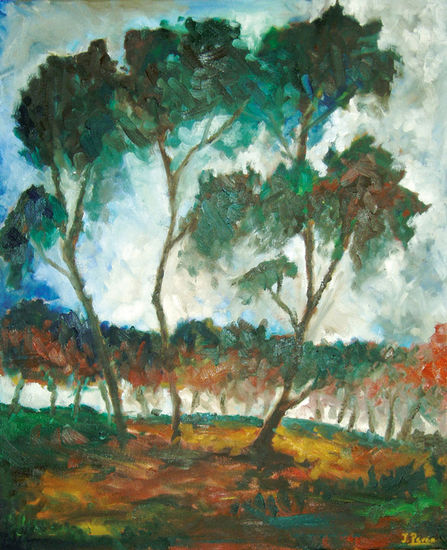 Il bosco Oil Canvas Landscaping