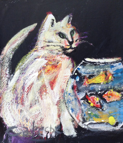 La catástrofe Acrylic Canvas Animals