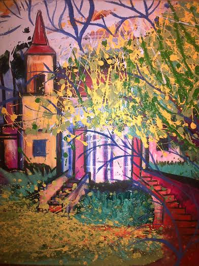 El Museo Acrylic Canvas Landscaping