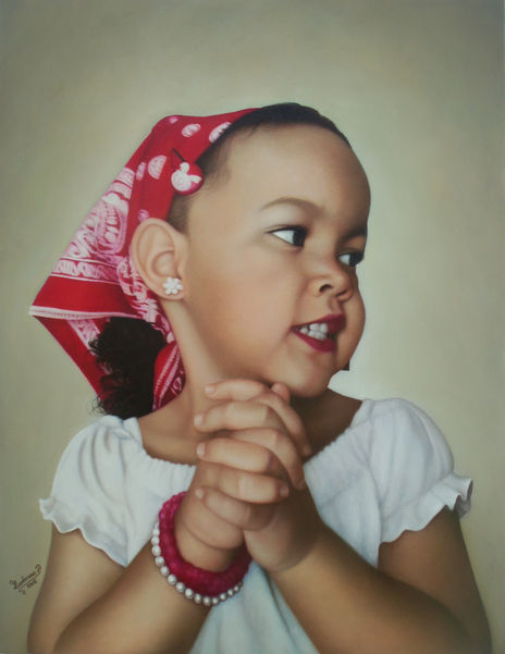 La niña de la plegaria