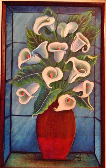 Florecerá Oil Canvas Floral Painting