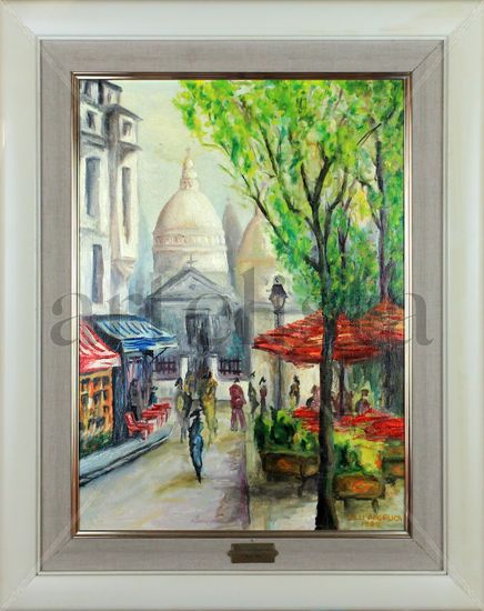 Montmartre Oil Canvas Landscaping