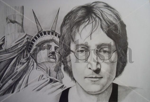 john lennon Lápiz