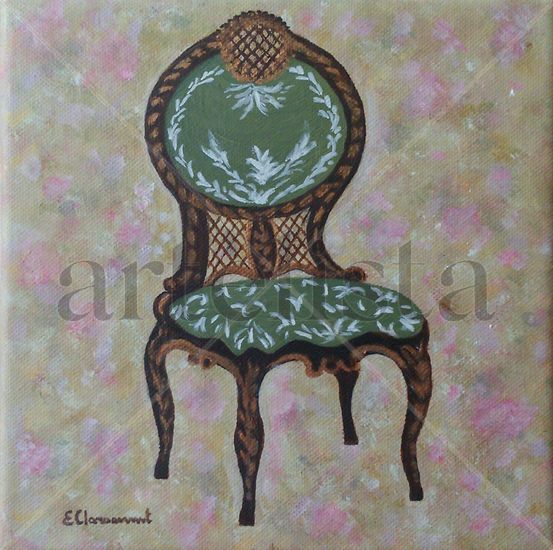 Silla Luis XVI Oil Canvas Others