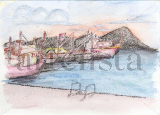 Postal Puerto de Colindres