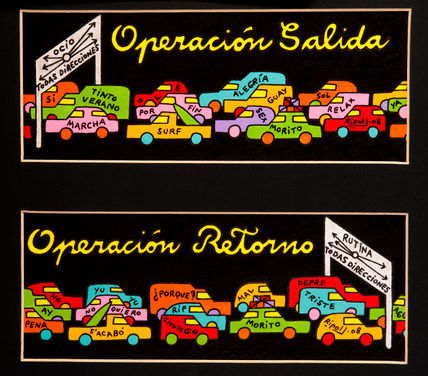 Opercación salida,...