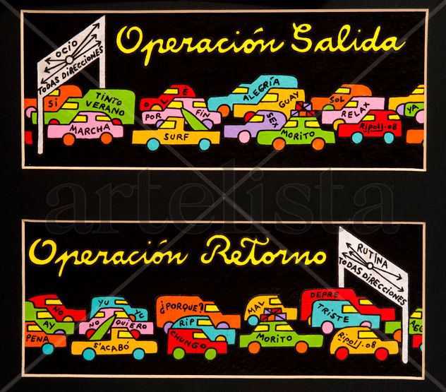 Opercación salida, opreación retorno