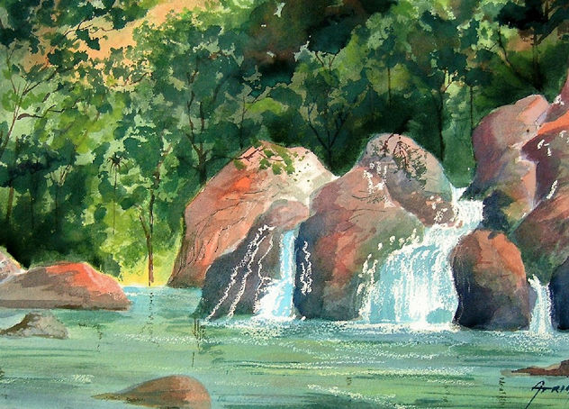 cascada en canaima