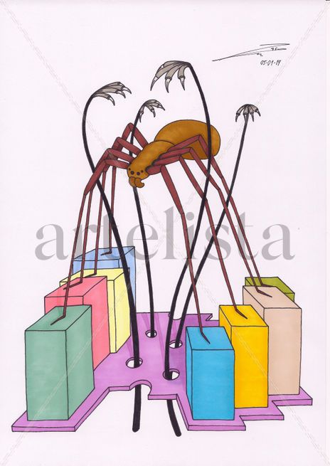 Araña vs ciudad
