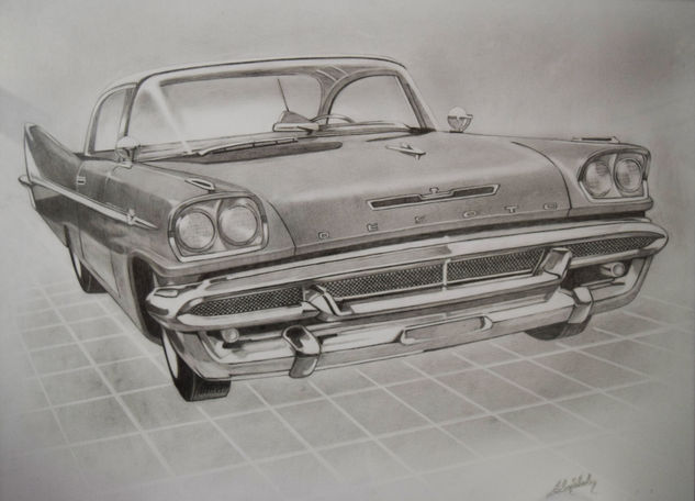 Desoto 1957 sedan Pencil