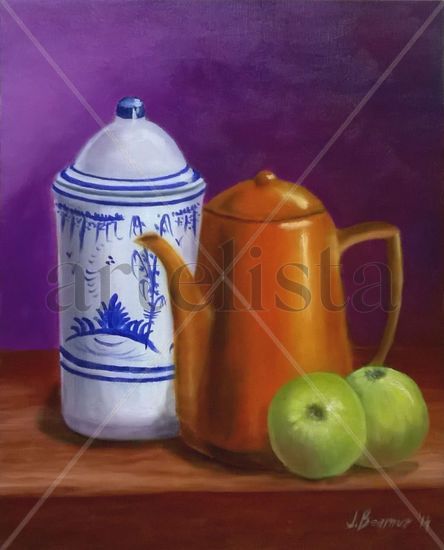 Bodegón Oil Panel Still Life Paintings