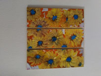 Triptico girasoles