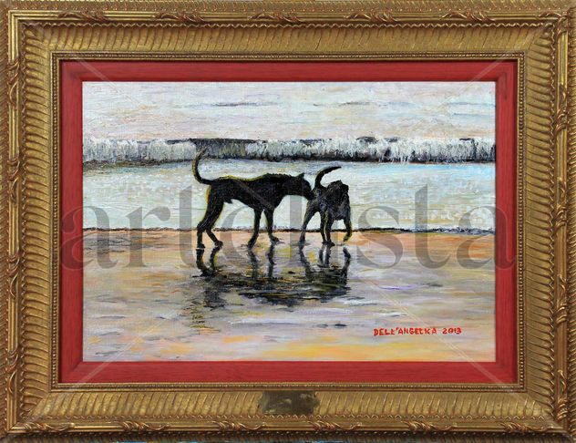 Los Perros en el mar