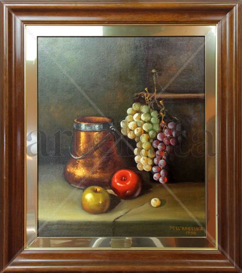 Uvas Oil Canvas Still Life Paintings