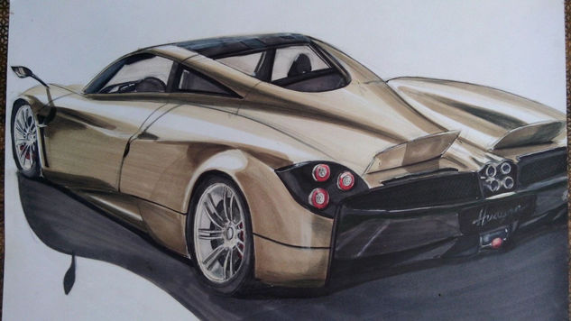 Pagani huayra Making Pen