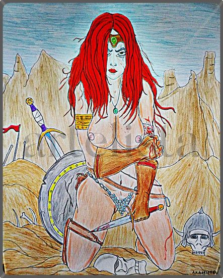 red sonja victory. Tinta