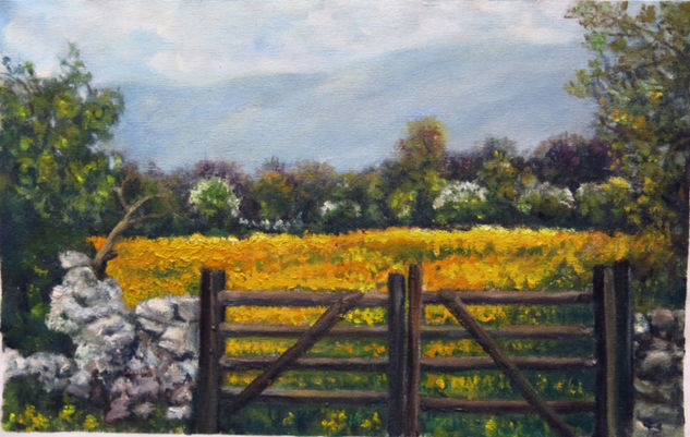 prado Oil Canvas Landscaping