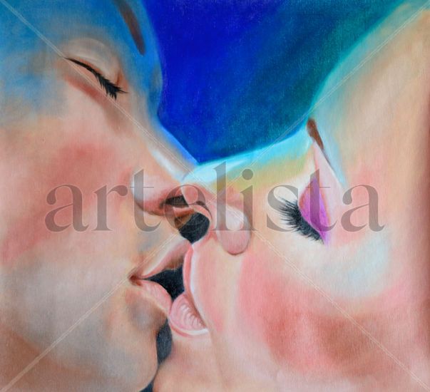 BESO Oil Textile Portrait