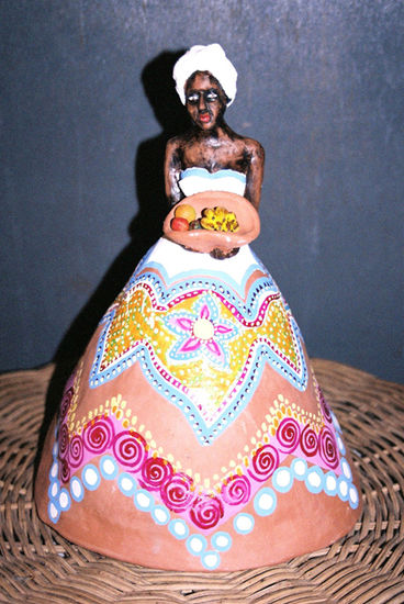 baiana (2) Pottery Figurative