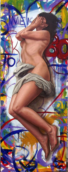 "immaculata" Oil Canvas Nude Paintings