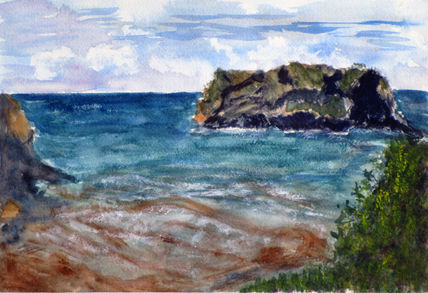 Playa de Andrín...