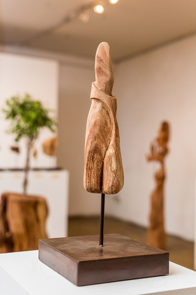 Monje  , 2015, Escultura En Madera, Andres Billikopf