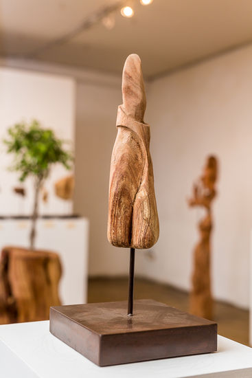 Monje  , 2015, Escultura En Madera, Andres Billikopf Wood Abstract