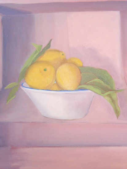 limones Oil Canvas Still Life Paintings