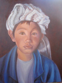 Niño afgano