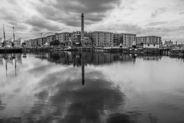 Albert Dock, Liverpool Arquitectura e interiorismo Blanco y Negro (Digital)