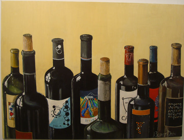 El celler (la bodega) Acrylic Canvas Still Life Paintings