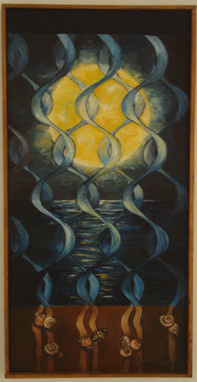 cargols a la lluna (caracoles a la luna) Oil Canvas Others