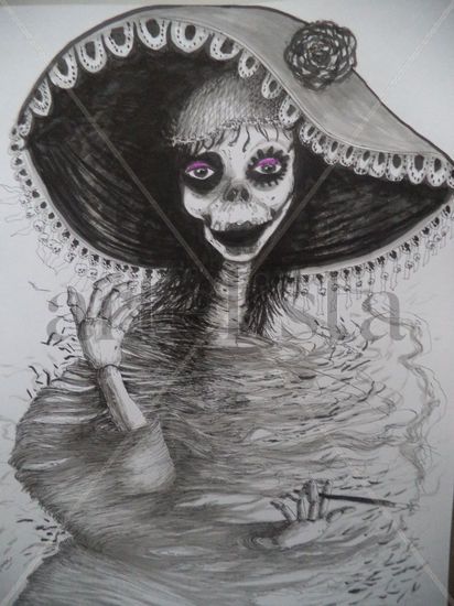 La catrina Mixed Media