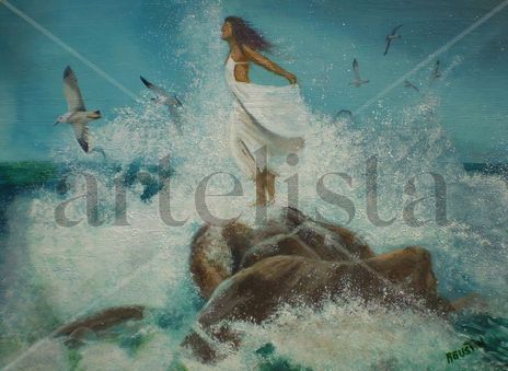 La caresse de la mer