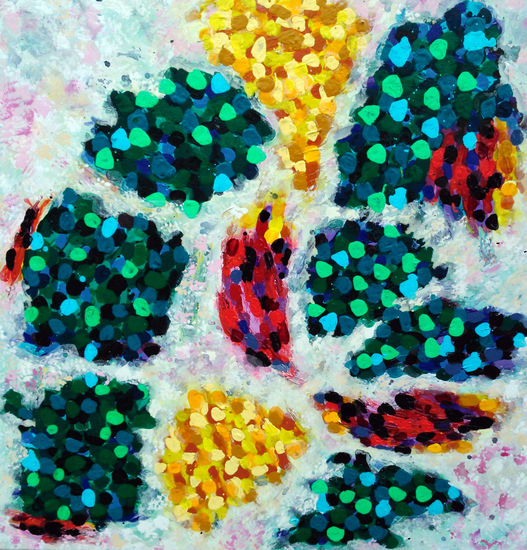 Abstracción 3. 2015. Media Mixta Tela Otros