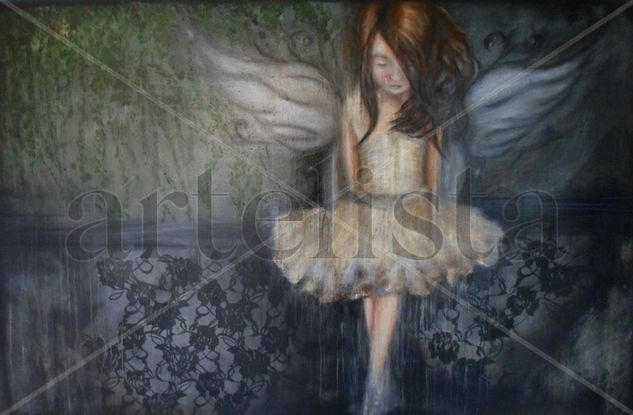 Innocence Oil Canvas Figure Painting