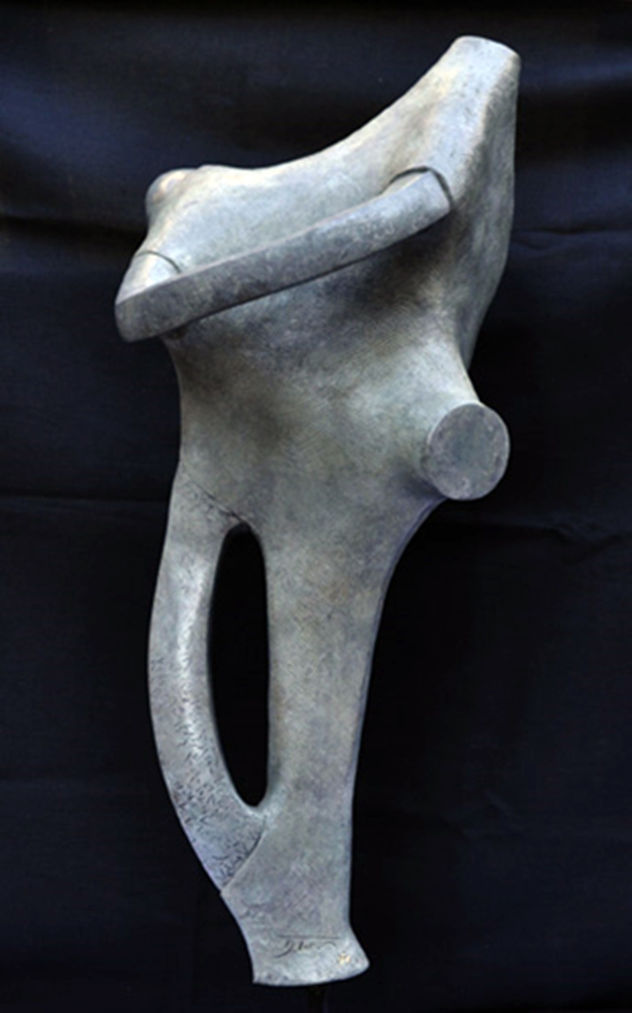 Susurros de Luz, escultura en Brnce