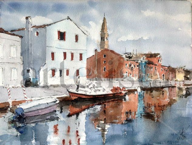 Otra Venecia Watercolour Paper Landscaping