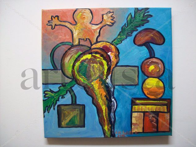 HELADOS Y SETAS Oil Canvas Others